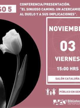 cartel informativo mostrando una flor