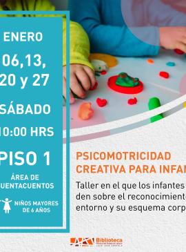 Cartel informativo mostrando las manos de varios niños