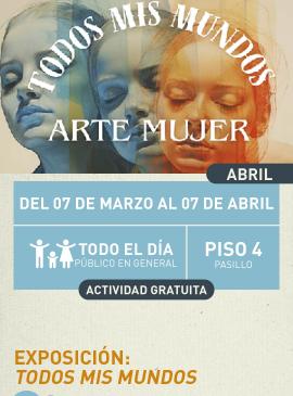 cartel informativo mostrando a una mujer con los ojos cerrados