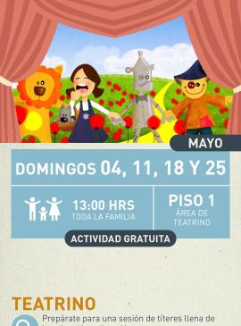 cartel informativo mostrando a un hombre de lata