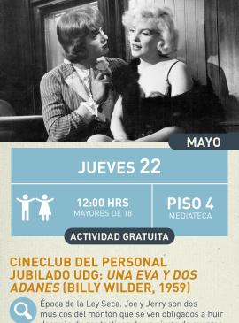 cartel informativo mostrando a una pareja