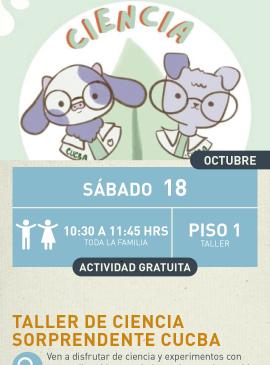 Cartel informativo mostrando un par de mujeres, una de ellas tiene hilo de bordar en lugar de cabello y la otra es adornada con flores de igualmente hilo de bordar.