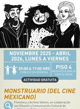 Cartel informativo mostrando 