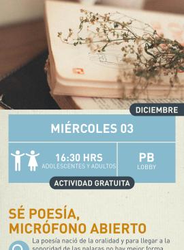 Cartel informativo mostrando un 