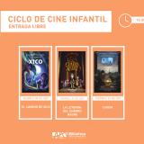 cartel informativo mostrando varias portadas de peliculas