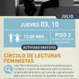 Cartel informativo mostrando a blanco y negro un par de personas sentados en la orilla de una ventana mirando sus celulares