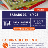 Cartel informativo mostrando un grupo de libros