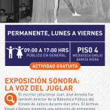 Cartel informativo mostrando una persona vestida de un personaje de cuentos infantiles