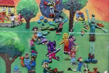 dibujos de plastilina 