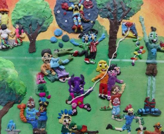 dibujos de plastilina 