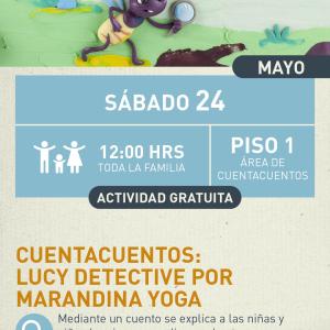 cartel informativo mostrando a una hormiga en dibujo 