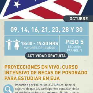 Cartel informativo mostrando la bandera de los Estados Unidos